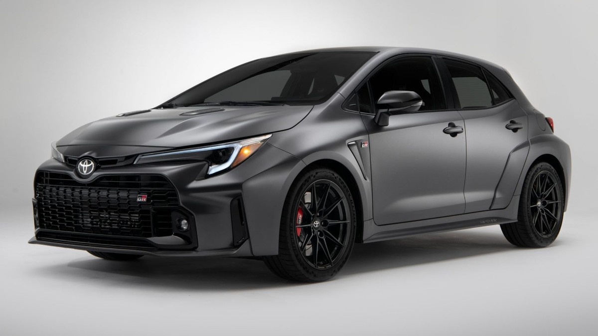 2027 Toyota Corolla GRMN Leak: Spotted at Las Vegas Dealer Expo with Carbon Hood & More Toyota Corolla GRMN